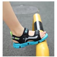 Sandalias deportivas transpirables de verano para niños, zapatos de playa para exteriores, cómodas sandalias de suela suave para niños, sandalias antideslizantes de moda - details 11