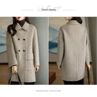 Abrigo de lana de otoño e invierno para mujer - details 14