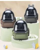 Mochila de viaje al aire libre transparente para gatos, perros pequeños, bolsa de transporte transpirable para gatos, suministros para mascotas - details 1