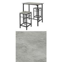 Conjunto de Mesa Alta de Bar y 4 Taburetes Muebles Bar Comedor ES - details 10