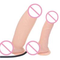 Leten-consolador enorme Iatable con ventosa, bomba Anal realista, tapón Anal grande, estimulación Vaginal, Juguetes sexuales para mujeres - details 4