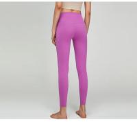Mallas sin costuras de cintura alta para mujer, pantalones elásticos de Yoga, ropa de gimnasio informal - details 24
