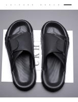 Zapatillas de hombre de verano, moda casual, cómodas, suela suave, sandalias de playa de doble uso para jóvenes - details 4