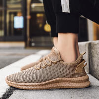 Otoño Versátil Extra Grande 45 Flyknit Deportes y Ocio 46 Zapatos de Moda de Malla Transpirable para Hombre 47 Negro - details 12