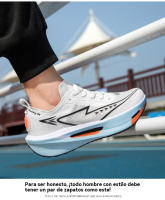 Zapatos acolchados con placa de carbono y superficie de malla transpirable de verano, zapatos deportivos para niños adolescentes - details 30
