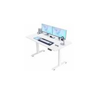 140x70 cm mesa elevadora de altura ajustable ergonómica robusta y fácil de instalar escritorio de computadora diseño moderno estilo industrial - details 5