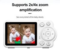 Monitor de Bebé Electrónico con Pantalla LCD de 2,8 Pulgadas Intercomunicador de Vídeo - details 7
