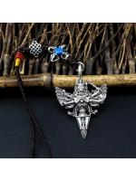 LLavero de campana de Vajra budista tibetana para hombre y mujer, colgante de joyería hecho a mano, cordón, campana de mano, cuerda tejida, colgadores de coche - details 8