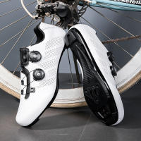 Zapatillas de ciclismo para hombre y mujer, zapatos de bicicleta compatibles con Peloton, Delta, Clip de tacos para ciclismo de carretera, interior y exterior, Pedal de gran tamaño - details 4