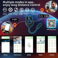 Empaque privado Sexy Wireless APP Ring Vibrador Juguete Sexual Para Hombres Pareja Anal Butt Plug Masajeador de Próstata Masculino Estimulador de Clítoris Suministros para Adultos - details 2