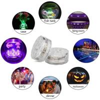 LED de buceo con batería RGB 10LED, luz subacuática para piscina de jardín nocturno, florero de boda - details 6