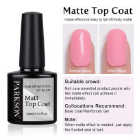 Parkson-esmalte de uñas en Gel, barniz híbrido para manicura, capa Base superior mate, arte de uñas, gel de floración de cutículas, 8/10ml - details 3