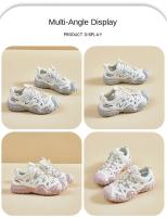Zapatos de calle informales para mujer, zapatillas de suela gruesa con aumento de altura, versión coreana, color blanco, Primavera - details 21