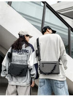 Nuevos bolsos para hombres y mujeres, bolsos de cadena personalizados de moda, bolsos de mensajero de hombro neutros y versátiles de moda, bolsos cuadrados pequeños. - details 28