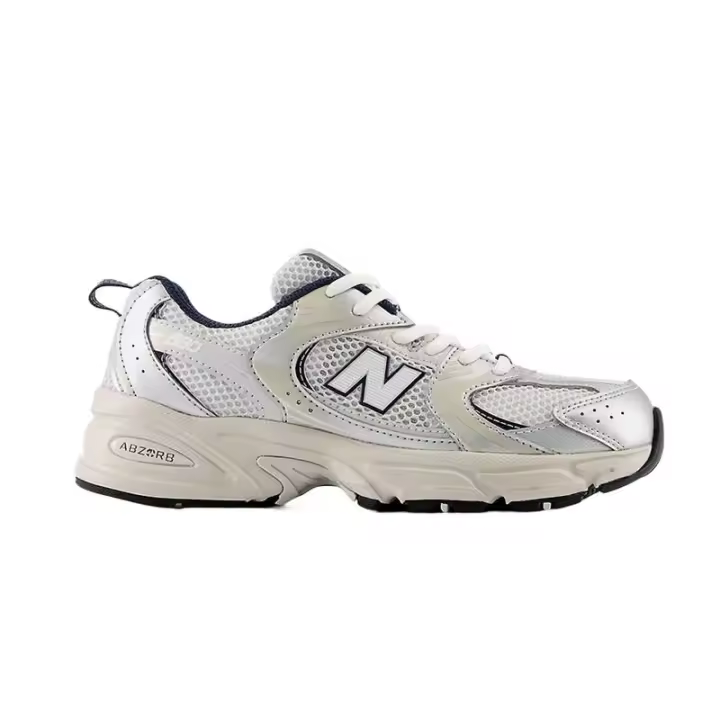 Zapatillas Deportivas Metálicas Plateadas Transpirables y Cómodas para Correr al Aire Libre - 1