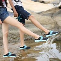 Verano pareja de hombres y mujeres cambia gradualmente sandalias de gran tamaño zapatillas de malla casual agujero zapatos de playa media zapatillas - details 6