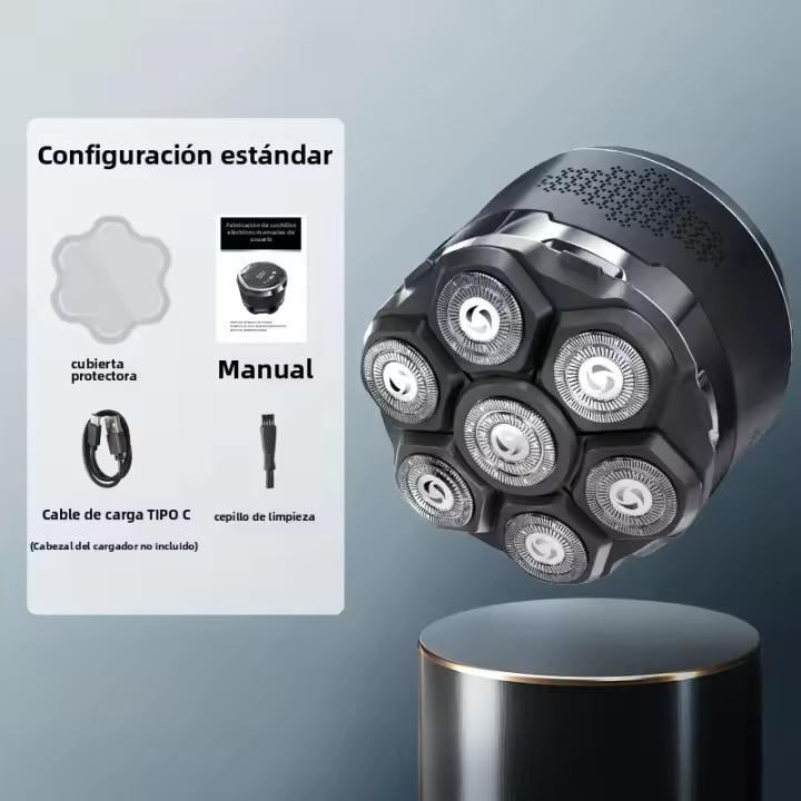 Nueva Cabeza de Cuchillo de Succión Magnética 2025 Cabeza de Afeitado para Hombres - 1