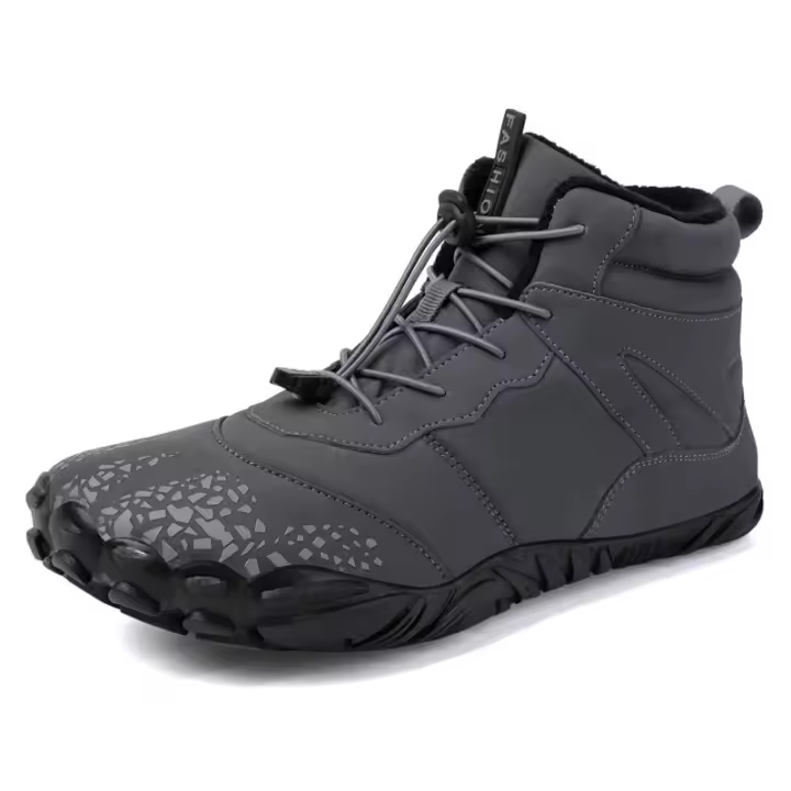 Botas de nieve al aire libre para hombre y mujer, zapatos de algodón impermeables de terciopelo, montañismo, otoño e invierno, 2024 - 1