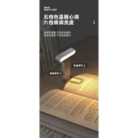 Clip USB luz de lectura marcador luz plegable clip libro luz led luz de lectura libro de carga portátil clip luz - details 17