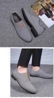 Zapatos Casuales de Oxforde Azul Talla Grande 38-48 Zapatos de Vestir Transpirables de Lujo para Hombres - details 20