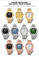 Reloj de Pulsera de Cuarzo de Lujo para Hombres NIBOSI Automático, Impermeable, Elegante de Negocios Casual - details 4