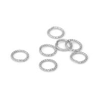 Anillos de salto de alambre trenzado de latón color oro de 18K de 5MM 6MM 8MM 10MM 12MM, anillos divididos, suministros para la fabricación de joyería, accesorios para bricolaje - details 12