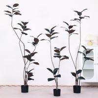Plantas Artificiales Decorativas - Bambú Artificial 120 cm con Tronco Natural, Árbol Artificial, Planta Artificial Realista, Decoración Hogar - details 6