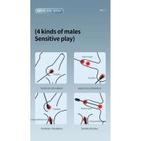 Embalaje privado Vibradores dilatadores SEX con sonidos uretrales para hombres, catéter de enchufe, ejercitador retardante médico, masturbador masculino, sexo para adultos - details 17