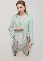 Mochila De piel auténtica para mujer, bolso de hombro de piel de vaca con retales, antirrobo, para viaje, universidad, 2023 - details 12
