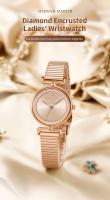 Premium lujo 2025 nuevo reloj de mujer marca superior ocio moda 29mm Mini esfera correa de malla de acero inoxidable nórdico Simple 3Bar relojes impermeables - details 0