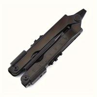 [Alicates multiherramienta 13 en 1] Alicates multiherramienta compactos 13 en 1 - Herramienta plegable portátil de acero inoxidable - Kit de supervivencia al aire libre, camping, pesca, caza con bolsa de transporte - details 4