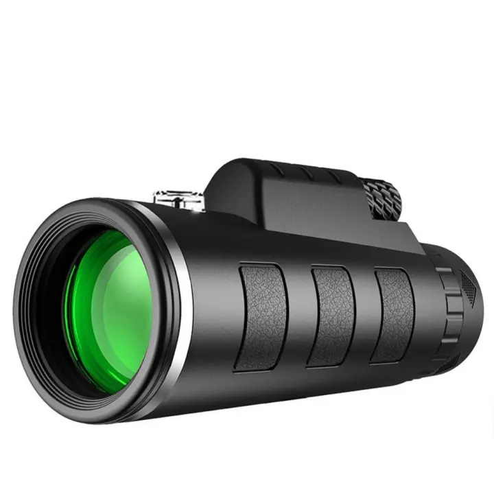 Telescopio Monocular de Alta Definición 40x60 Para Niños y Adultos de Alta Potencia con Soporte para Teléfono Inteligente y Trípode Ideal para Observación de Aves Silvestres y Excursiones - 1