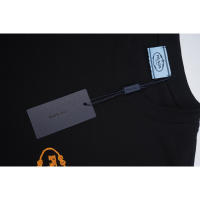 Camisa de manga corta con logotipo frontal de moda de verano de alta calidad, camiseta holgada de algodón puro para hombre, nuevo accesorio de camisa informal estilo pareja - details 5