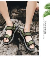Zapatillas de Cuero Genuino para Hombres Estilo Romano Casuales para Exteriores - details 20