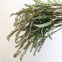 Planta Artificial de tacto Real, rama de fruta realista hecha a mano, plantas verdes simuladas, arte Floral, plantas falsas, decoración de jardín al aire libre - details 17