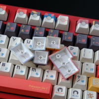 Teclas, sublimación de 5 lados 2512 Cuerpo PBT original, teclado mecánico, ergonomía (teclado no incluido) - details 17