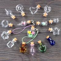 5 uds botellas de poción de naturaleza, viales de vidrio con corcho, botella de Perfume de deriva DIY para boda - details 2
