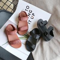 Sandalias de verano para niños y niñas, sandalias deportivas informales de color sólido, antideslizantes para la playa - details 5