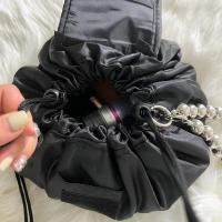 Bolsa de cosméticos con cordón para mujer, organizador de viaje, almacenamiento de artículos de tocador, bolsa de maquillaje - details 3