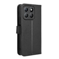Flip para Honor X8C, Cartera de cuero PU, Funda de teléfono duradera retro a prueba de golpes - details 1
