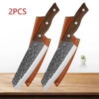 Cuchillo De Cocina Profesional WXCOO Forjado En Acero Inoxidable Mano Hecha Slicing De Carne Y Hueso Tradicional Longitud De Hoja 17.7 Cm - details 7