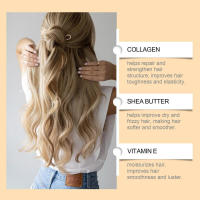 Hydrating Repair Nutre Repara el cabello, dejándolo suave y liso. Alivia el encrespamiento y los enredos. Mascarilla para el cuidado del cabello - details 4
