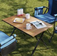 Mesa de Camping Plegable Ligera con Bolsa de Almacenamiento Picnic al Aire Libre Ajustable a Tus Alturas Barco de Barbacoa para Jardín - details 9
