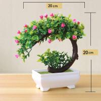 plantas artificiales, árboles bonsái de imitación, reuniones familiares ETA, jardines, adornos de Año Nuevo, regalos del Día de la Madre - details 0