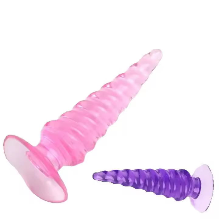 Leten-consolador de silicona para masturbación, tapón vaginal, dilatador sexual para mujeres, juguetes sexuales anales Gay - 1