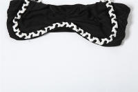 BUNO-Conjunto de 2 piezas con trenza de Color de gato extraño para mujer, Tops con sujetador + faldas ajustadas, vendaje con abertura lateral, trajes de tendencia para fiesta en la playa y vacaciones fruncidos - details 11