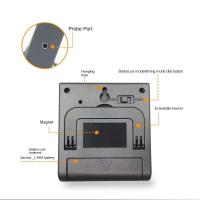 Termómetro Digital inalámbrico remoto Tp700 para cocina, sonda para barbacoa, parrilla, horno, temporizador de carne, temperatura ajustada manualmente - details 2