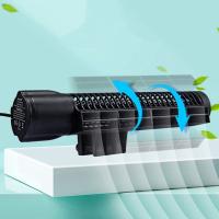 Ventilador de refrigeración para acuario con conversión de frecuencia, ventilador de refrigeración silencioso ajustable para pecera, Control automático de temperatura negro - details 6