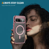 Funda de teléfono chapada transparente para Google Pixel9 Pixel8 Pixel8Pro, compatible con MagSafe, estilo minimalista - details 4