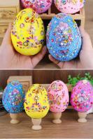Huevos de Pascua de plástico para niñas, decoración de colores, juguetes de plantas - details 2
